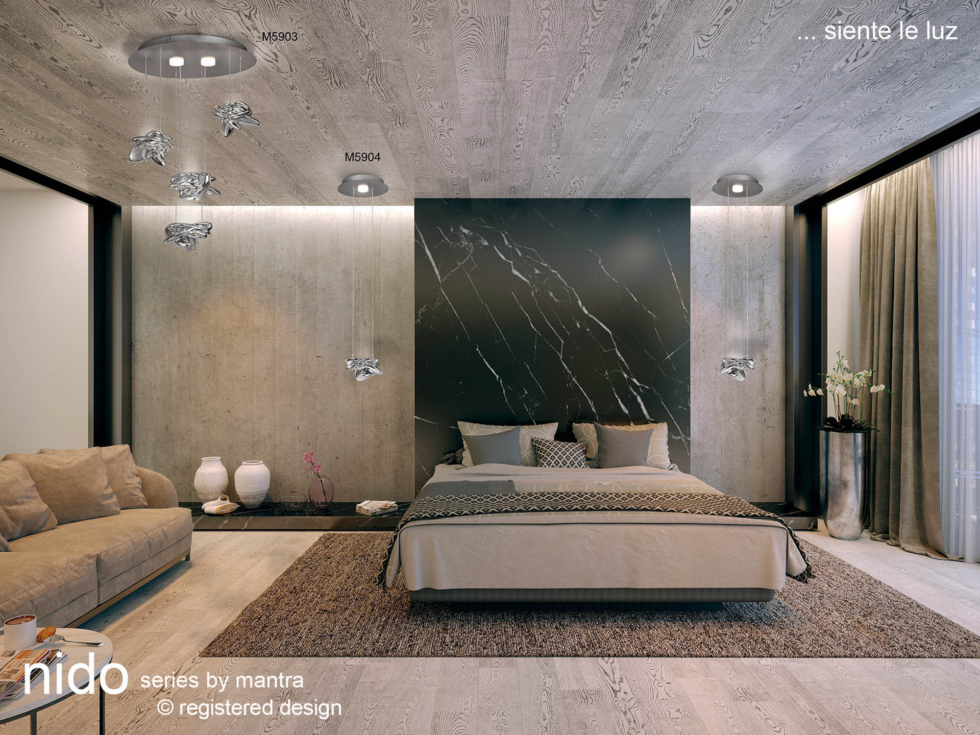 Nido Ceiling Lights Mantra Single Pendant